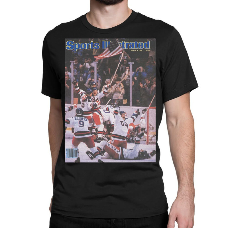 Usa Hockey, 1980 Winter Olympics Sports Illustrated Cover Classic T-shirt | Artistshot