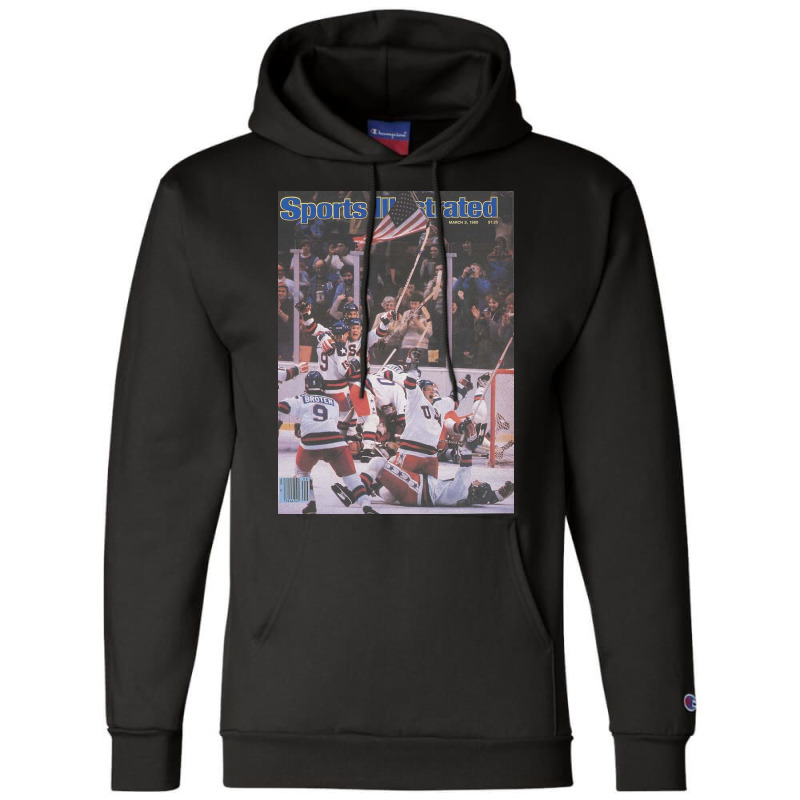 Usa Hockey, 1980 Winter Olympics Sports Illustrated Cover Champion Hoodie | Artistshot