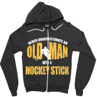 Ice Hockey Player Funny Winter Season Sports Skating Gifts Zipper Hoodie | Artistshot