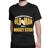 Ice Hockey Player Funny Winter Season Sports Skating Gifts Classic T-shirt | Artistshot