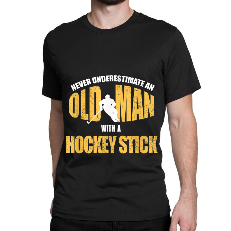 Ice Hockey Player Funny Winter Season Sports Skating Gifts Classic T-shirt | Artistshot