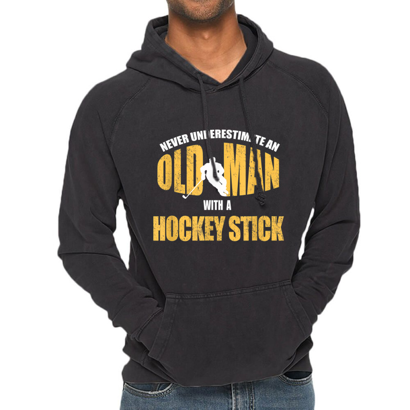 Ice Hockey Player Funny Winter Season Sports Skating Gifts Vintage Hoodie | Artistshot