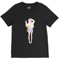 Shikimori Shikimoris Not Just A Cutie V-neck Tee | Artistshot