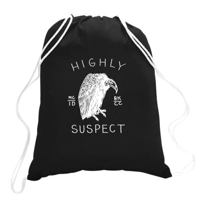 Highly Suspect Logo Drawstring Bags Designed By Teeshop