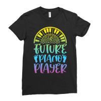 Future Piano Player   Keboard Player Piano Music T Shirt Ladies Fitted T-shirt | Artistshot