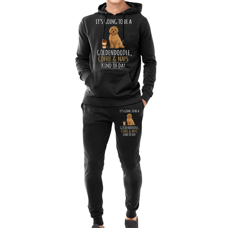 It's Going To Be A Goldendoodle Coffee And Naps Kind Of Day Hoodie & Jogger Set | Artistshot