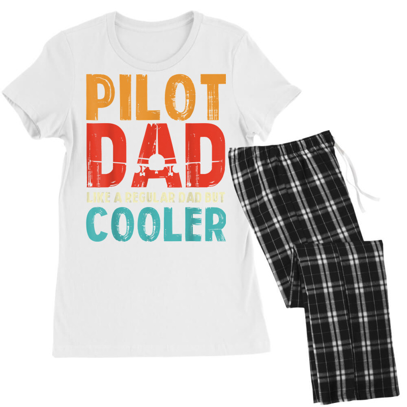 Funny Pilot Dad Aviation Apparel Airplane Pilots Aviation T Shirt Women's Pajamas Set by shmonotpv4s | Artistshot