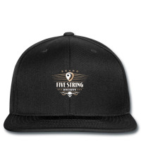 Five String Society For 5 String Bass Guitar Players Pullover Printed Hat | Artistshot