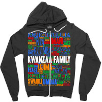 Kwanzaa Family 7 Principles T Shirt Zipper Hoodie | Artistshot