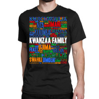 Kwanzaa Family 7 Principles T Shirt Classic T-shirt | Artistshot