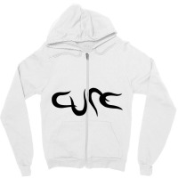 Black Cure Zipper Hoodie | Artistshot