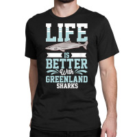 Greenland Shark Animal Tooth Funny Ocean T Shirt Classic T-shirt | Artistshot