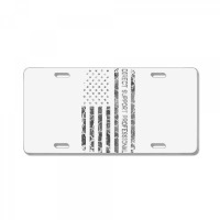 Funny Job Title American Flag Direct Support Professional T Shirt License Plate | Artistshot