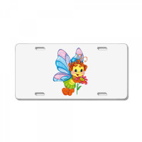 Butterfly Bee License Plate | Artistshot