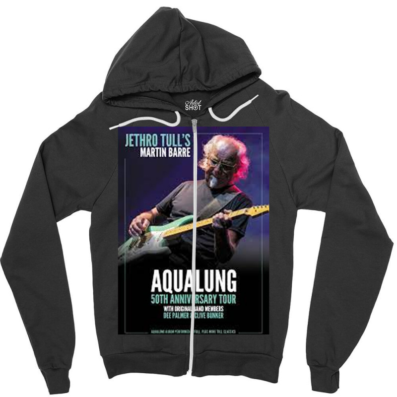 Jethro Tulls Martin Barre Zipper Hoodie by ALLENSTEPHENS | Artistshot