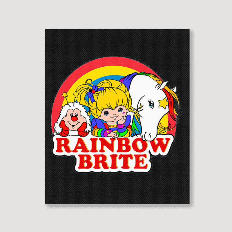 Rainbow Brite, Twink And Starlite Portrait Canvas Print | Artistshot