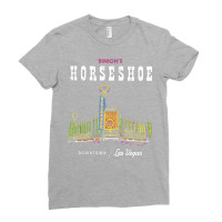 Binion's Horseshoe Hotel Casino Vintage Retro Las Vegas Funny Nostalgi Ladies Fitted T-shirt | Artistshot