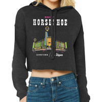 Binion's Horseshoe Hotel Casino Vintage Retro Las Vegas Funny Nostalgi Cropped Hoodie | Artistshot