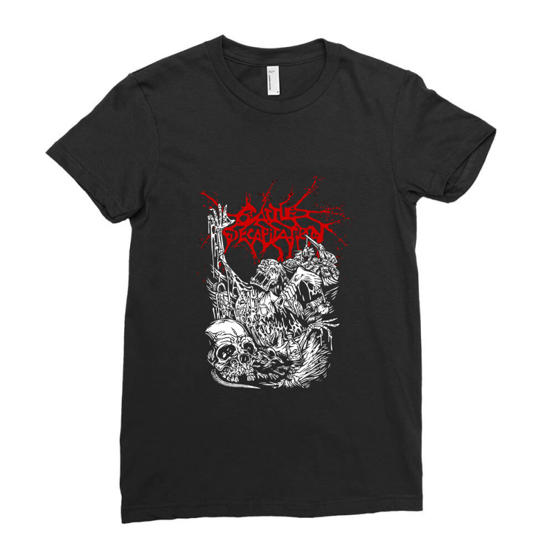 Cattle Decapitation Design Ladies Fitted T-Shirt by WilliamRobinson | Artistshot