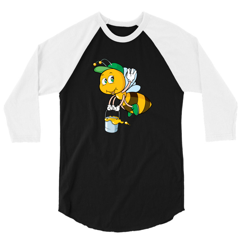 Honey Bee 3/4 Sleeve Shirt | Artistshot