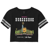 Binion's Horseshoe Hotel Casino Vintage Retro Las Travel Aesthetic Hip Scorecard Crop Tee | Artistshot