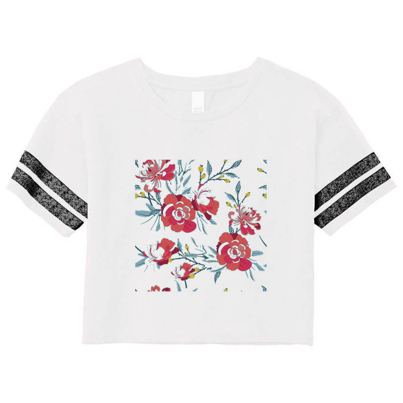 Spring Blooms  Spring Blooming Petals Scorecard Crop Tee by abadiva | Artistshot