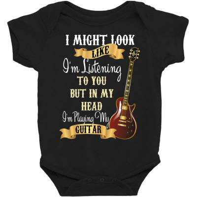 Guitar Baby Bodysuit Designed By Wizarts