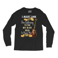 Guitar Long Sleeve Shirts | Artistshot