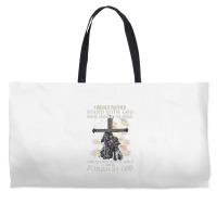 Jesus Cross Knight Templar Stand With God Judge By The World Weekender Totes | Artistshot