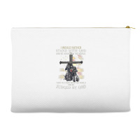 Jesus Cross Knight Templar Stand With God Judge By The World Accessory Pouches | Artistshot