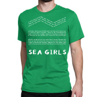 Sea Girls Lyrics Classic T-shirt | Artistshot