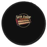 Digital Keyboard Synthesizer Round Patch | Artistshot