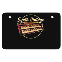 Digital Keyboard Synthesizer Atv License Plate | Artistshot