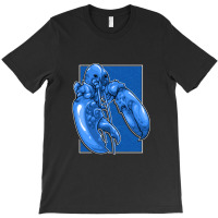 Funny Jumpscare Lobster Meme Blue Crustacean Pullover Hoodie T-shirt | Artistshot