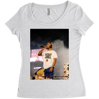 Frank Live Stage Concert Women's Triblend Scoop T-shirt | Artistshot