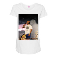 Frank Live Stage Concert Maternity Scoop Neck T-shirt | Artistshot