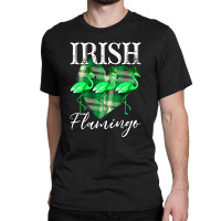 Irish Flamingo For Dark Classic T-shirt | Artistshot