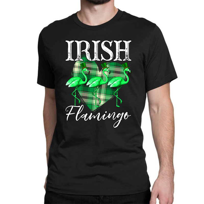 Irish Flamingo For Dark Classic T-shirt | Artistshot