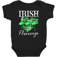 Irish Flamingo For Dark Baby Bodysuit | Artistshot