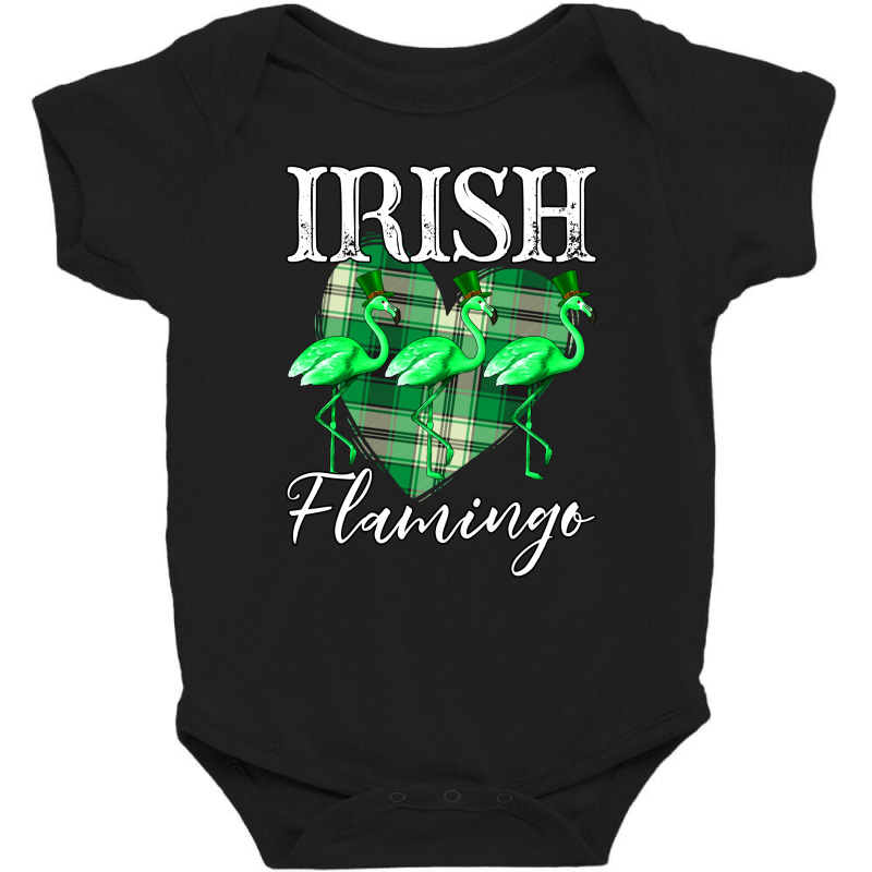 Irish Flamingo For Dark Baby Bodysuit | Artistshot