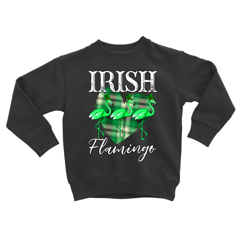 Irish Flamingo For Dark Toddler Sweatshirt | Artistshot