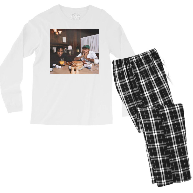 Dinner Rocky And Tyler Memories Men's Long Sleeve Pajama Set by ronaldojon | Artistshot