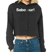 Saboteur Cool Cropped Hoodie | Artistshot