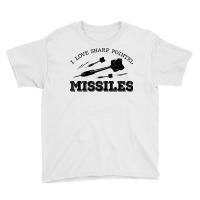 I Love Sharp Pointed Missiles Dart Player Darts Dartboard T Shirt Youth Tee | Artistshot