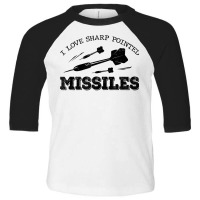 I Love Sharp Pointed Missiles Dart Player Darts Dartboard T Shirt Toddler 3/4 Sleeve Tee | Artistshot