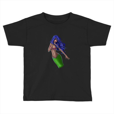 Mermaid Tshirt Toddler T-shirt Designed By Anamikaad