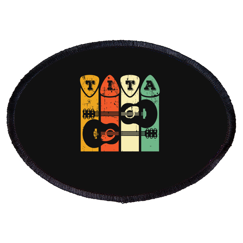 Guitar Pick Tita Oval Patch | Artistshot