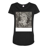 Official Domestic Aggressive Pod Music Nostalgia  (1) (1) Maternity Scoop Neck T-shirt | Artistshot