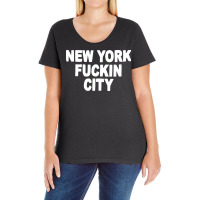 New York Fuckin City Vintage Hippie Cute  (1) (1) Ladies Curvy T-shirt | Artistshot