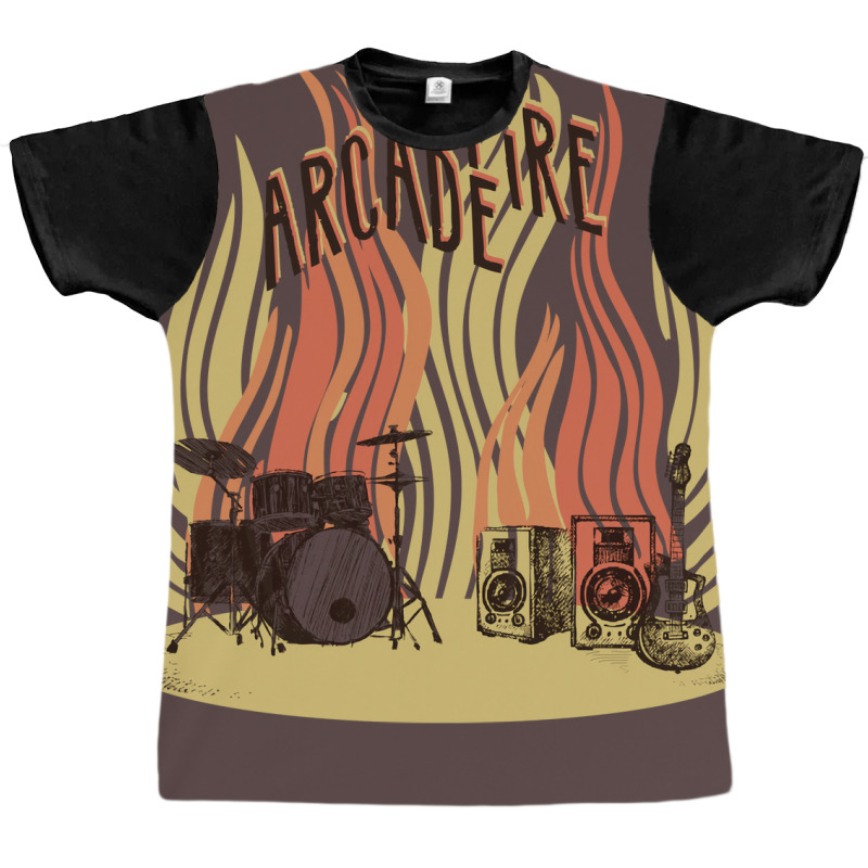 The Arcade Fire Love Girl Graphic T-shirt | Artistshot